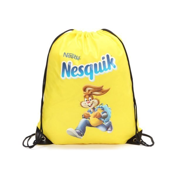 Waterproof Wholesale Cotton Canvas Drawstring Sport Gym Backpack Bag